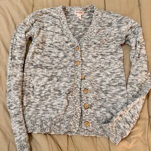Cat & Jack Marled Gray Knit Sweater
